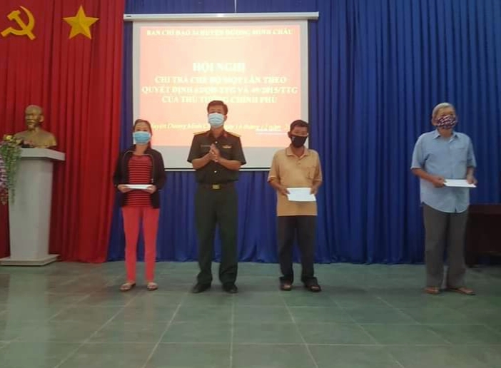 Huyện Dương Minh Châu: Chi trả chế độ trợ cấp một lần cho trên 200 đối tượng có công lao đóng góp cho sự nghiệp bảo vệ Tổ quốc